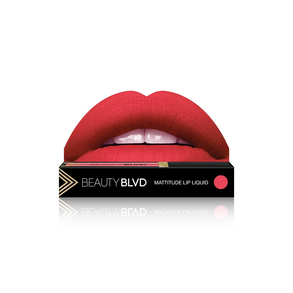 BEAUTYBLVD Mattitude Liquid Lips, Cruelty Free Matte Lip Gloss, Suitable for Vegans � Tansy