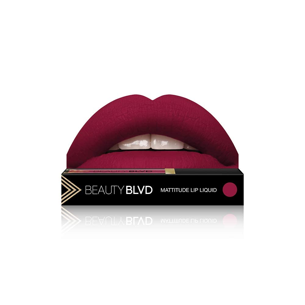 BEAUTYBLVD Mattitude Liquid Lips, Cruelty Free Matte Lip Gloss, Suitable for Vegans � Secret Passage