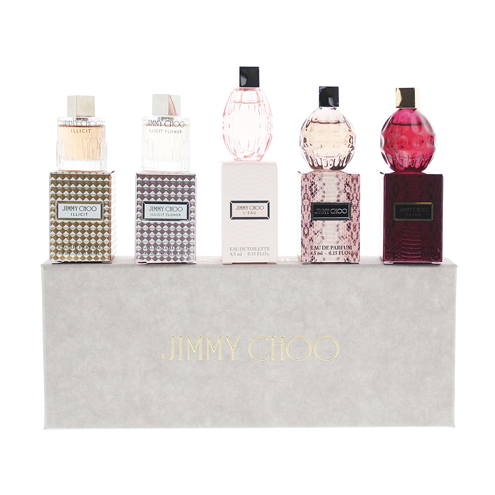 Jimmy Choo 5 Piece Mini set - 5 x 4.5ml L'eau - Illicit Flower -