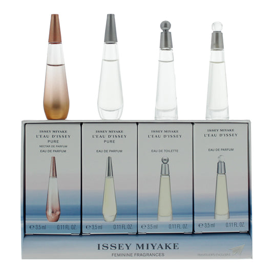 Issey Miyake L'eau D'issey 4 Piece Gift Set: Nectar Eau de